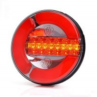lamp LED 12-24v neon, fi 140mm, kabel 2m, w